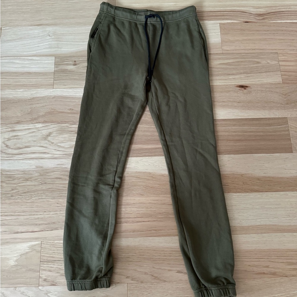 Cotton Citizen Olive Green Jogger Pants Size Small